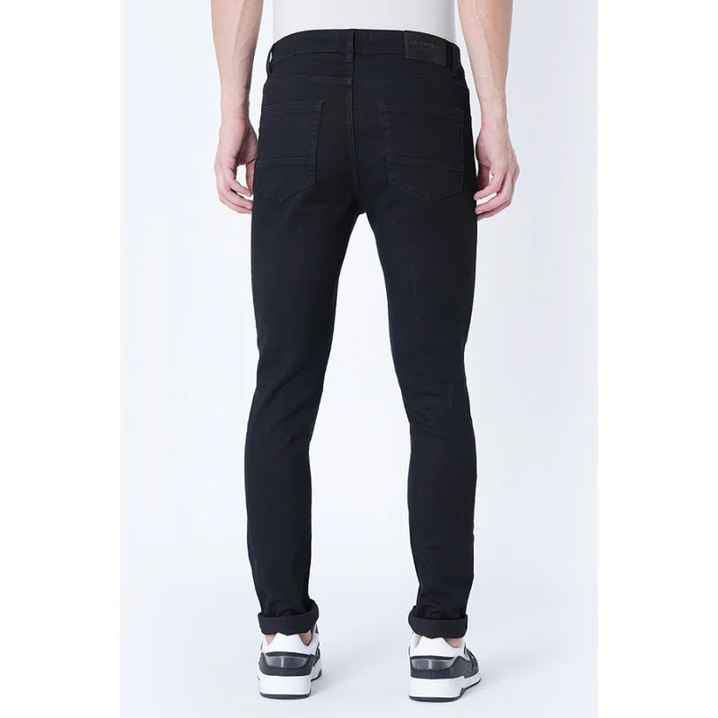 Men's Black Skinny Jeans - Image 3