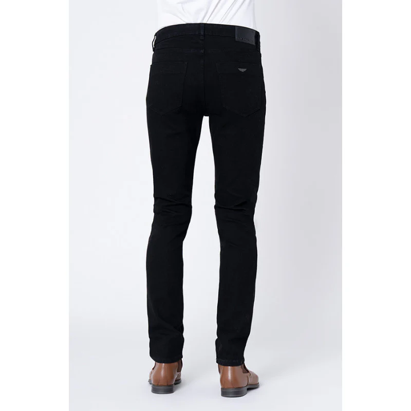 Men's Black Skinny Jeans - Image 3