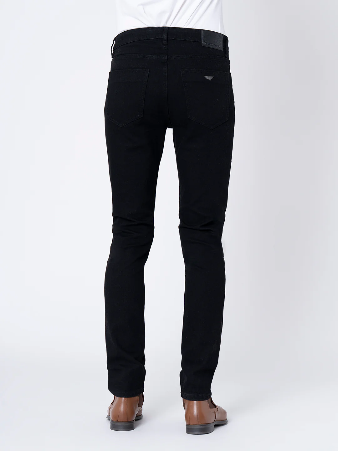 Men's Black Skinny Jeans - Image 3