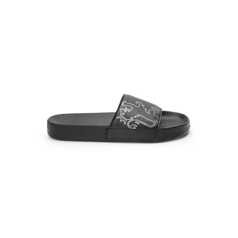 Red Tape Men's Black Sliders - Image 2