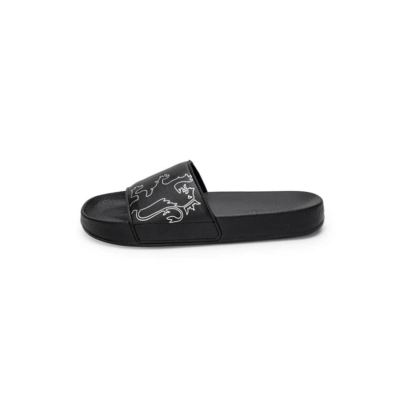 Red Tape Men's Black Sliders - Image 3
