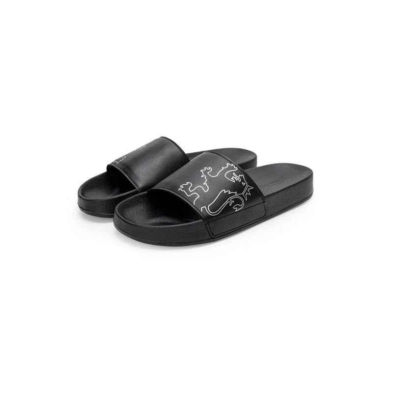 Red Tape Men's Black Sliders - Image 4