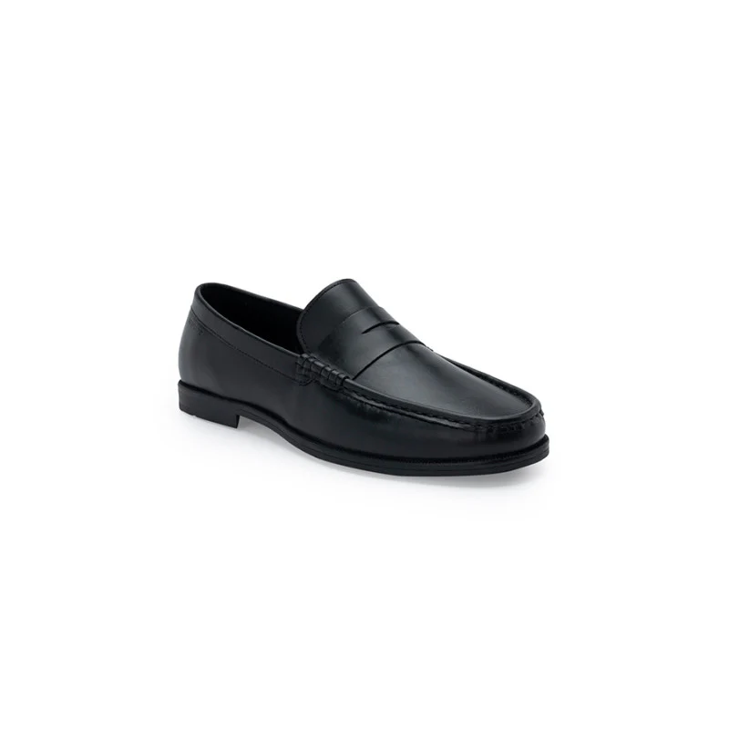 Men's Black Slip-On Shoes - Image 2