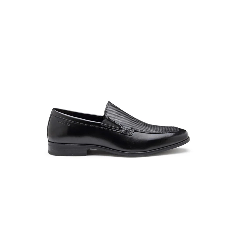 Men's Black Slip-On Shoes - Image 3