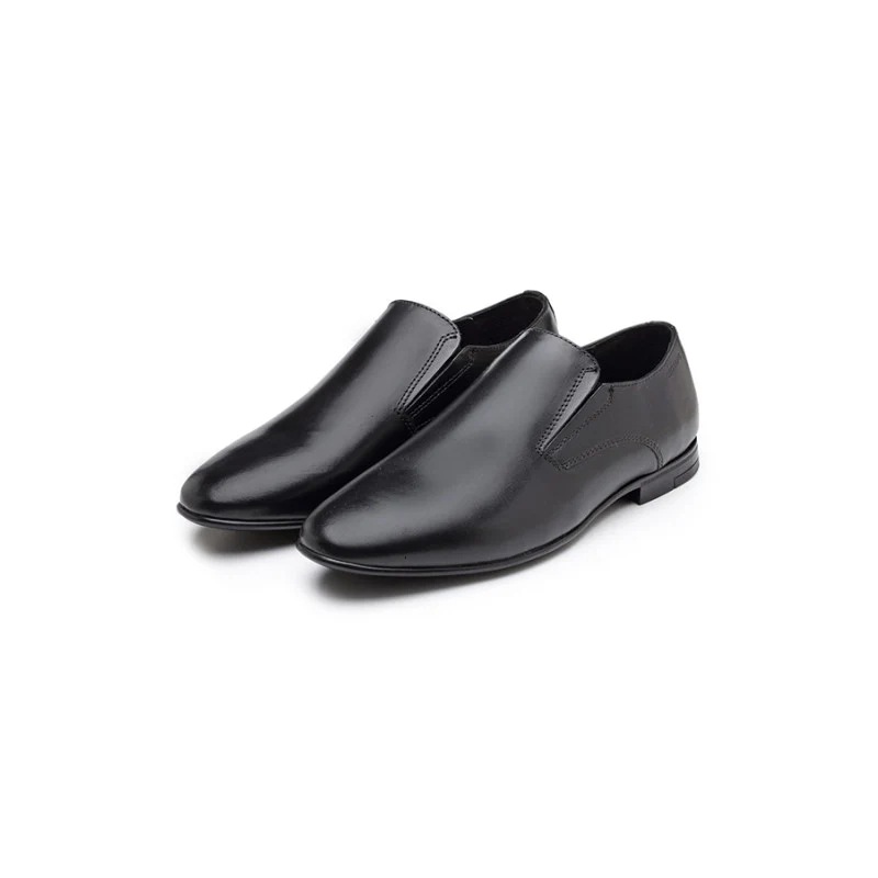 Men's Black Slip-On Shoes - Image 5