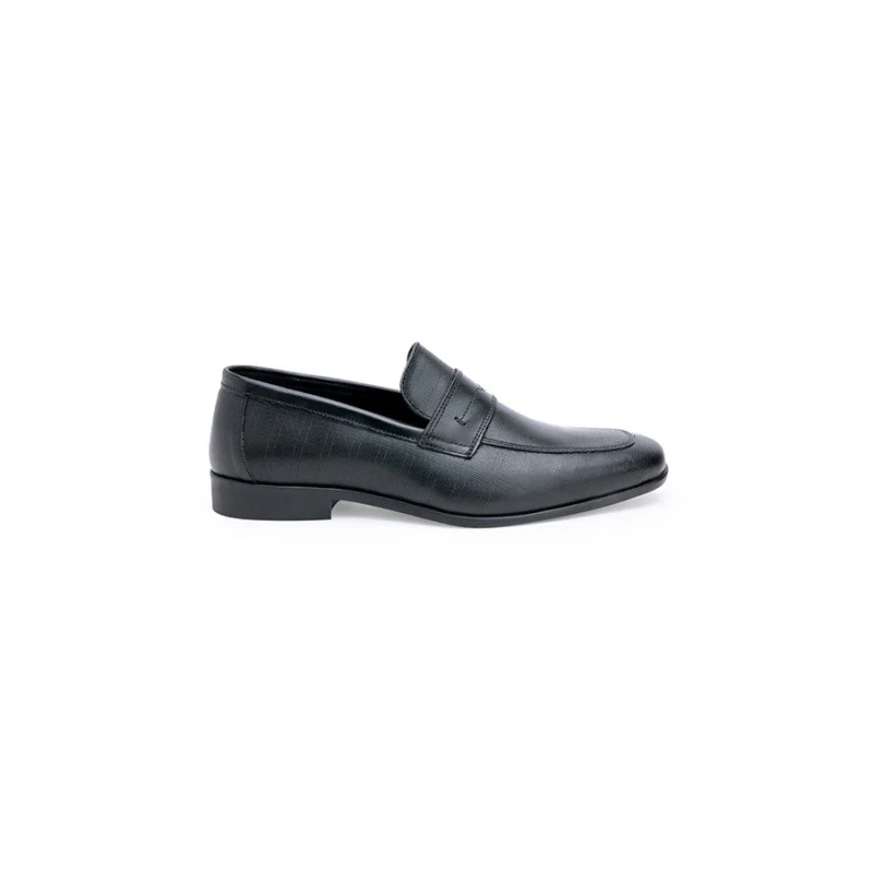Men's Black Slip On Shoes - Image 3
