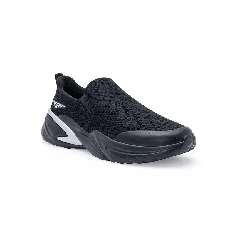 Men's Black Sports Shoes | Comfortable, Breathable, Arch Support & Shock Absorbant - Image 2