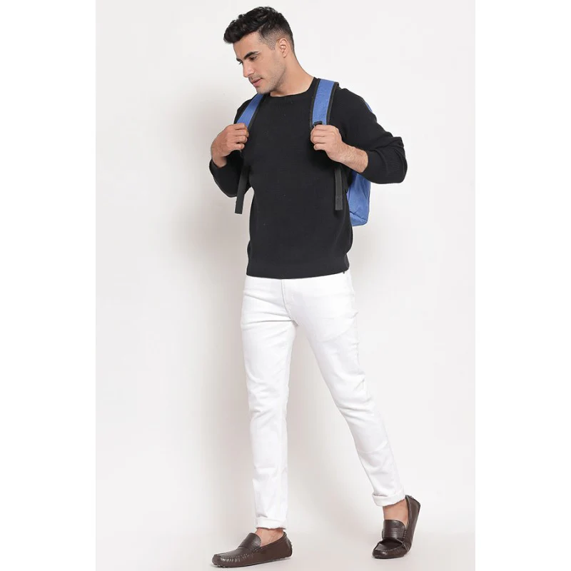 Men's Black Sweater - Image 4