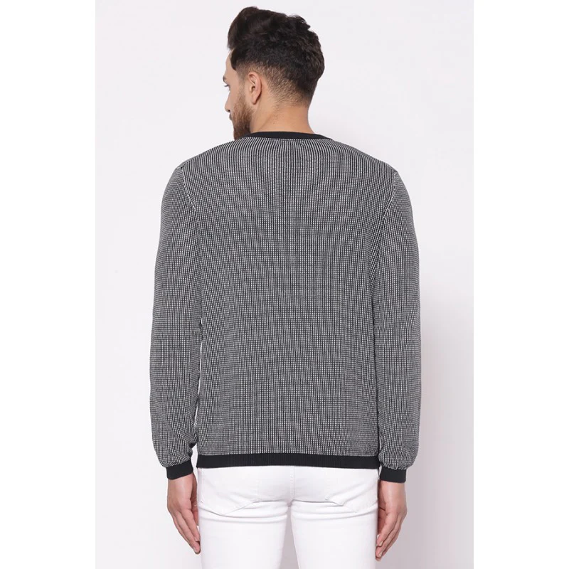 Men's Black Sweater - Image 3
