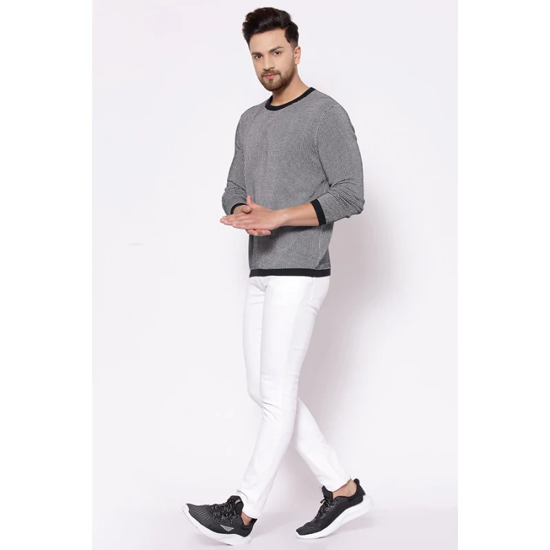 Men's Black Sweater - Image 4
