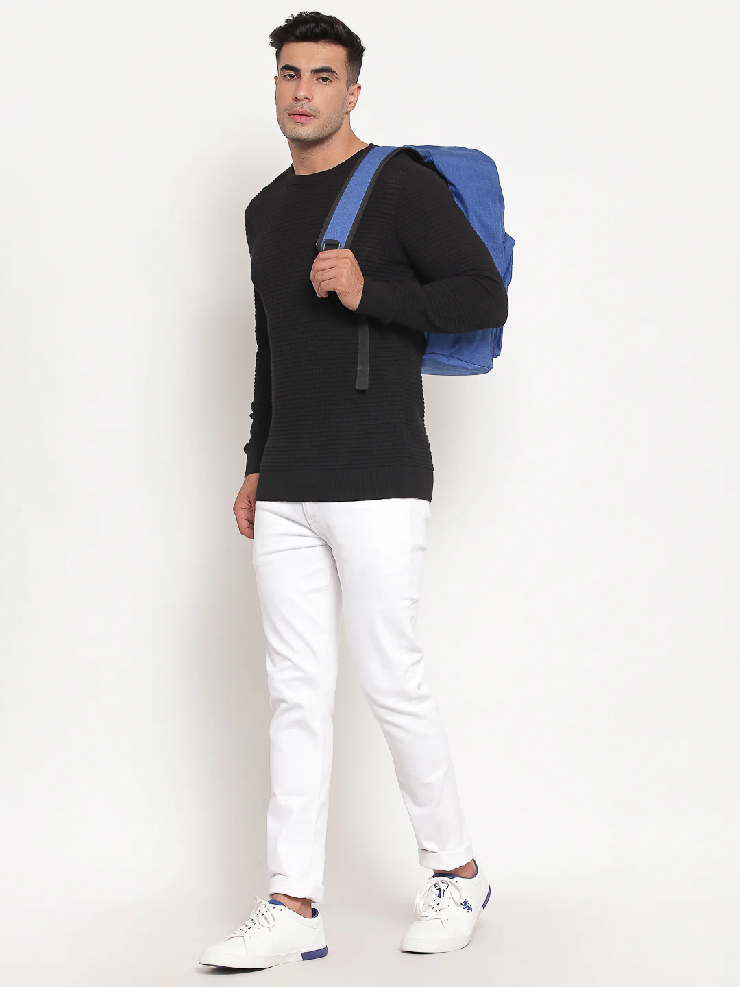 Men's Black Sweater - Image 4