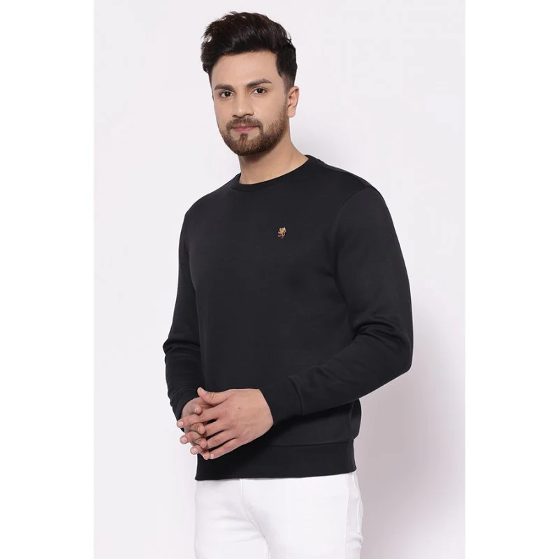 Men's Black Sweatshirt - Image 2
