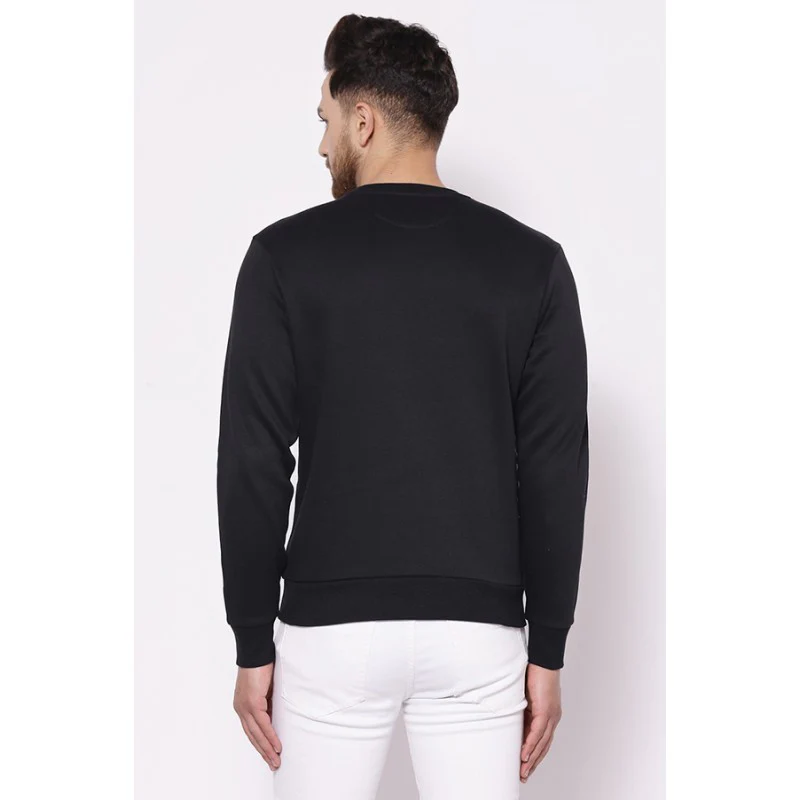 Men's Black Sweatshirt - Image 3