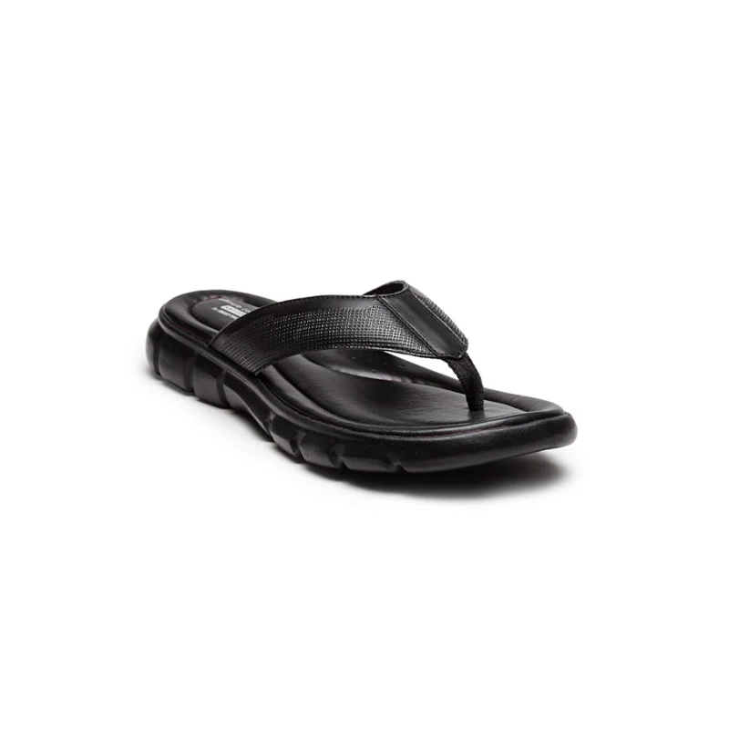 Men's Black Thong Sandal - Image 2