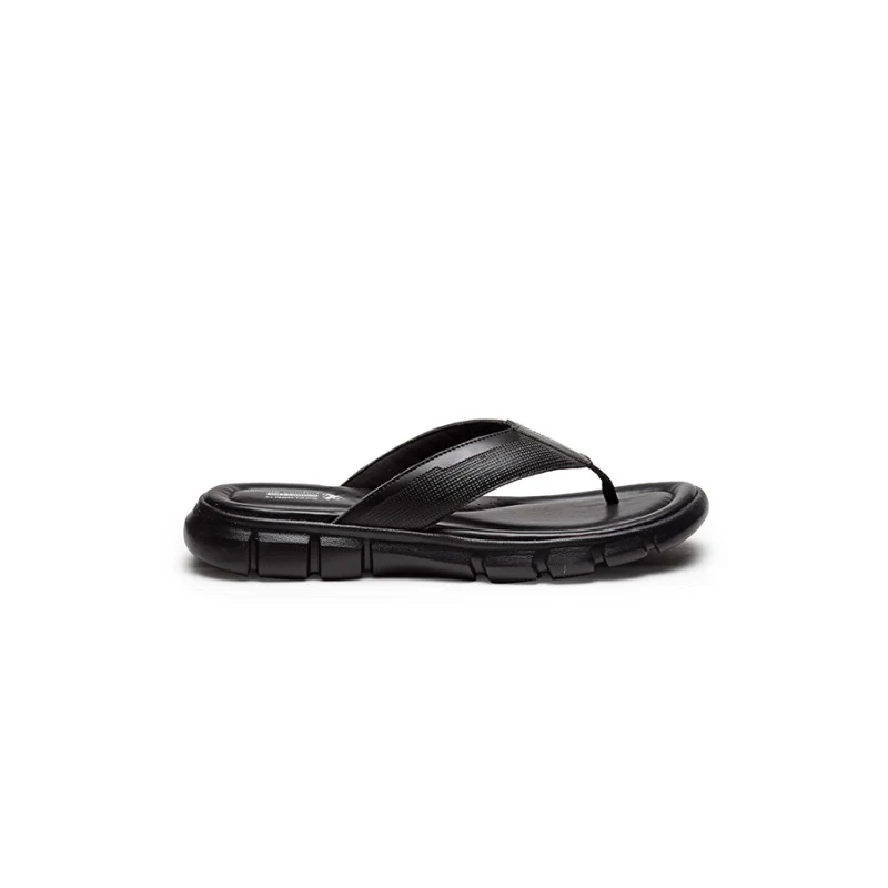 Men's Black Thong Sandal - Image 3