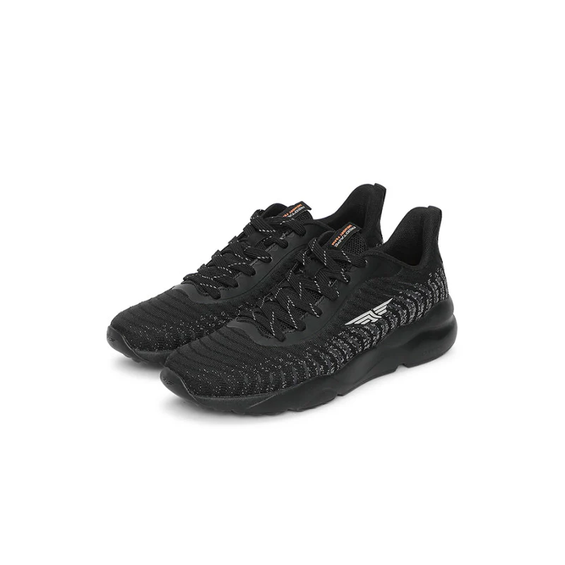 Men's Black Walking Shoes - Image 5
