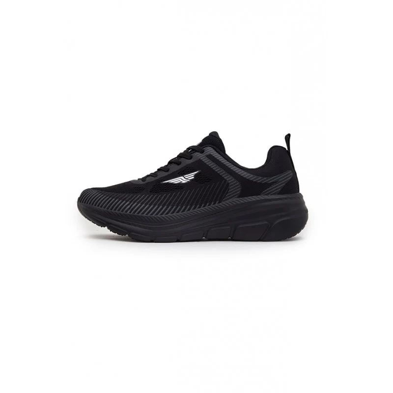 Men's Black Walking Shoes - Image 4
