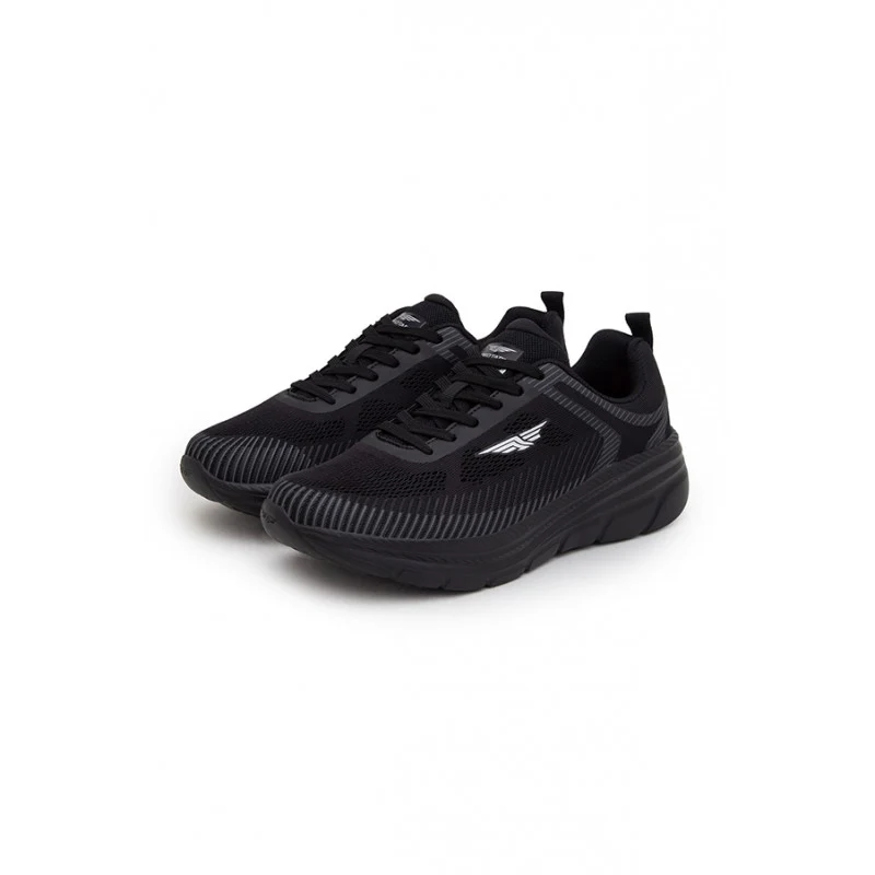 Men's Black Walking Shoes - Image 5