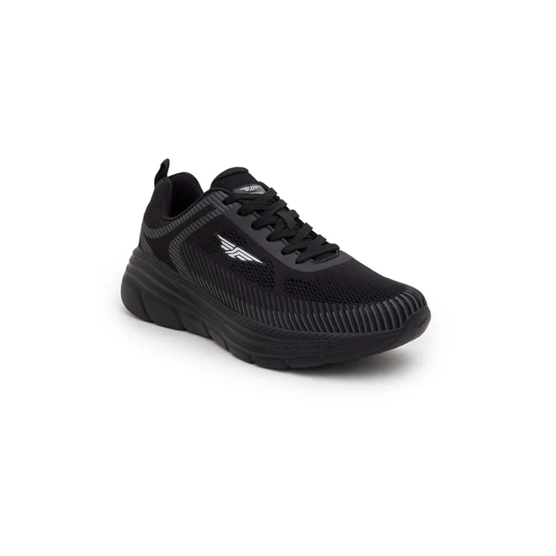 Men's Black Walking Shoes - Image 2