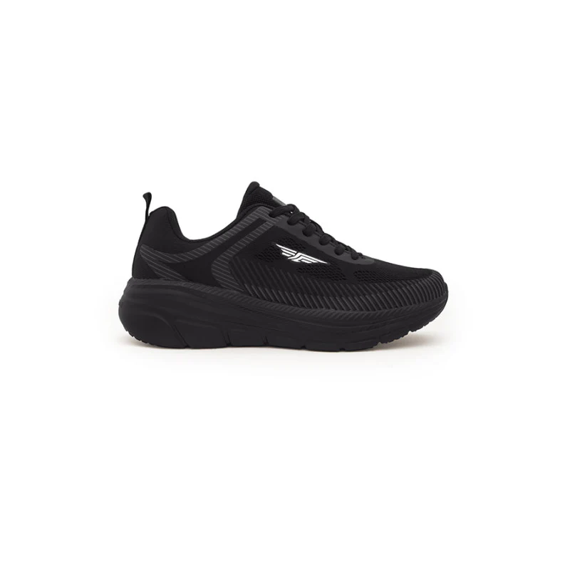 Men's Black Walking Shoes - Image 3