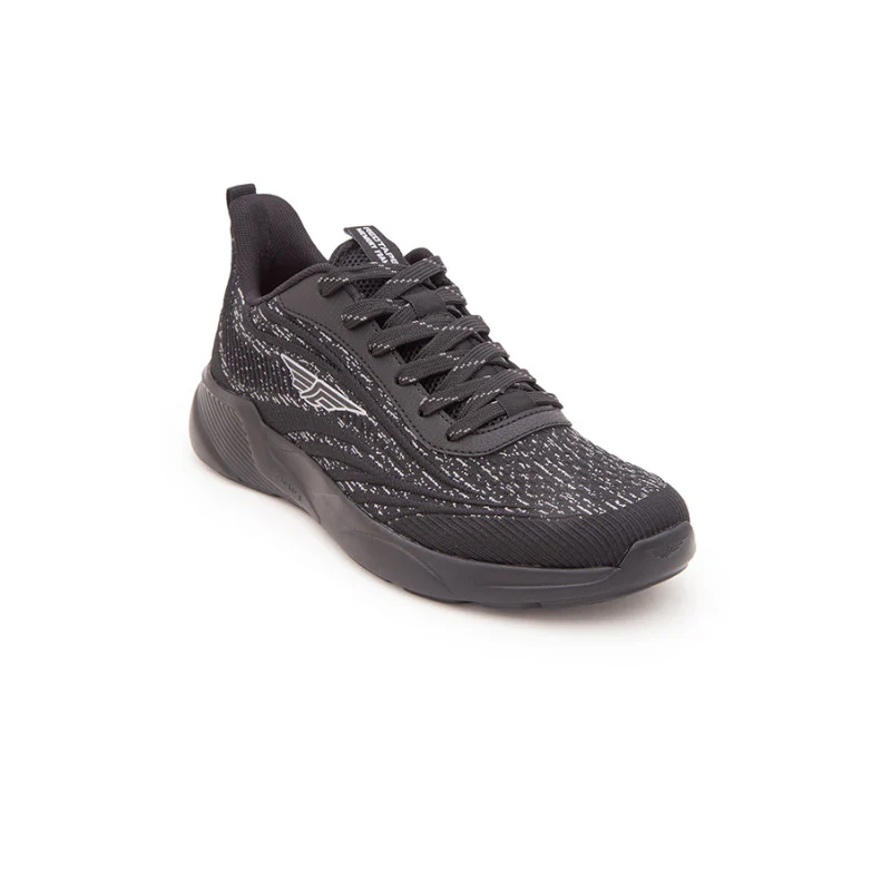 Men's Black Walking Shoes - Image 2