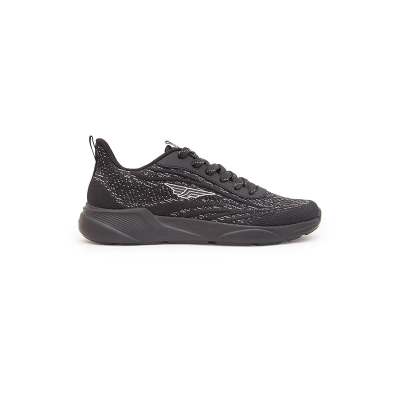 Men's Black Walking Shoes - Image 3