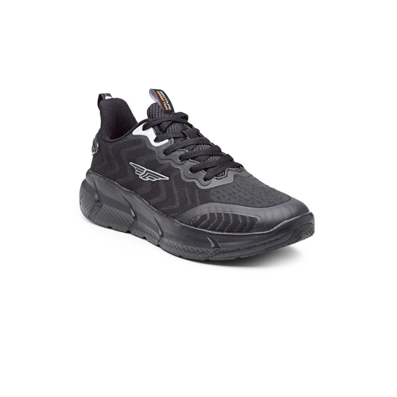 Men Black Walking Shoes - Image 2