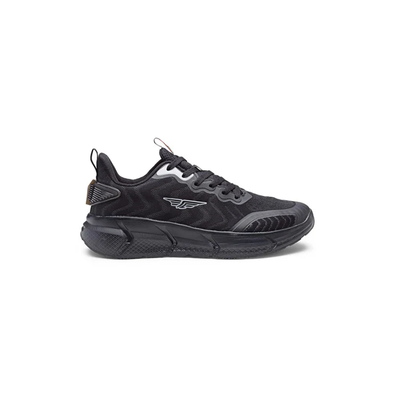 Men Black Walking Shoes - Image 3