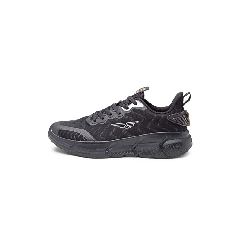 Men Black Walking Shoes - Image 4