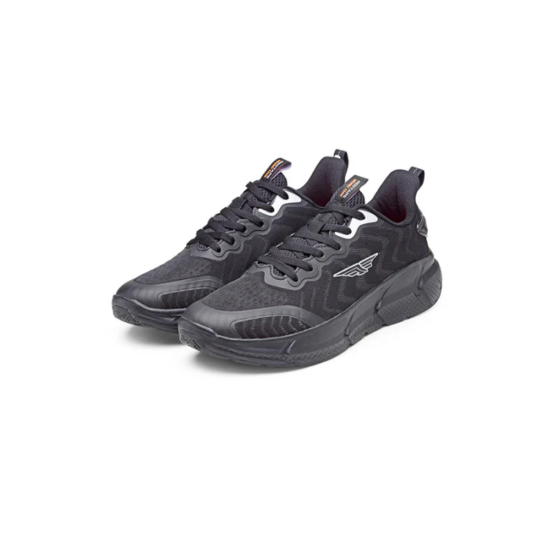 Men Black Walking Shoes - Image 5
