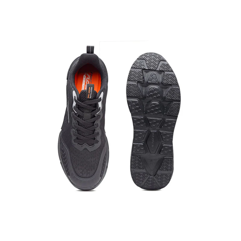 Men Black Walking Shoes - Image 6