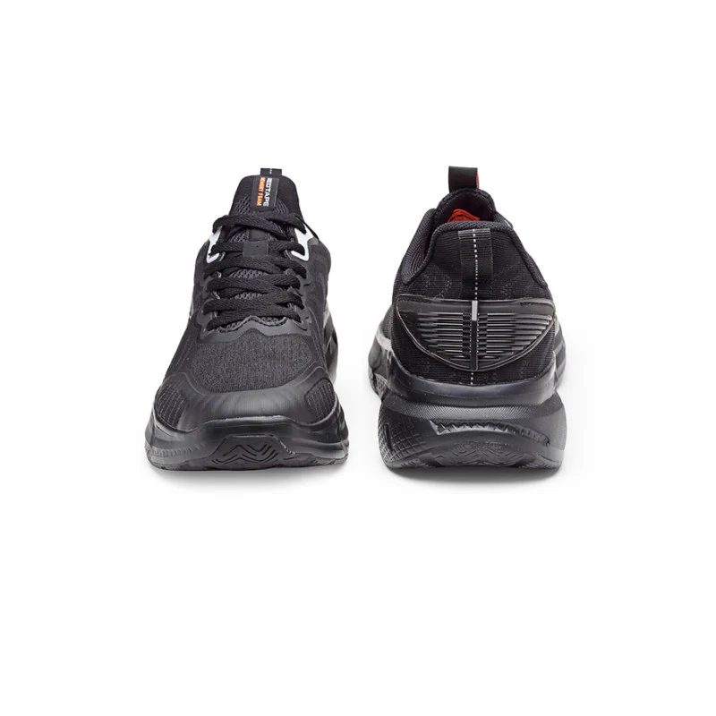 Men Black Walking Shoes - Image 8