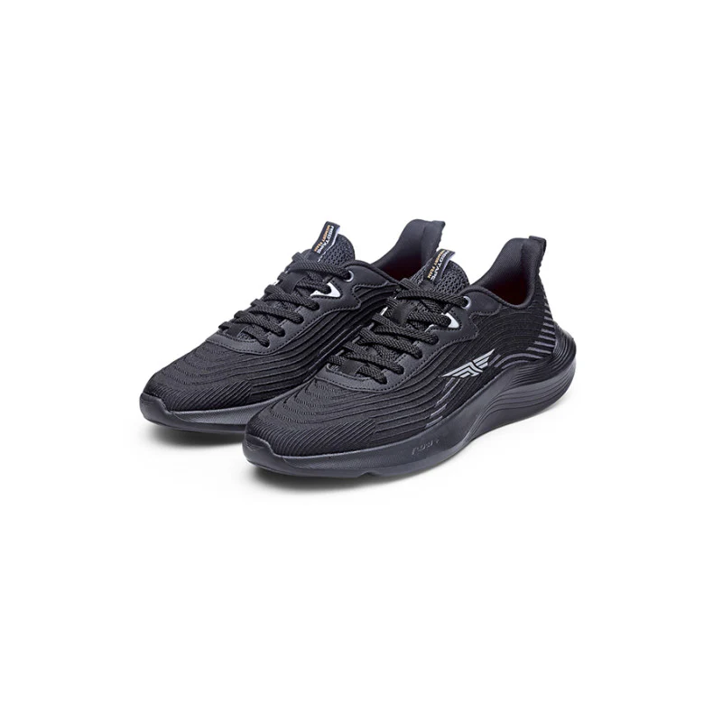 Men's Black Walking Shoes - Image 5