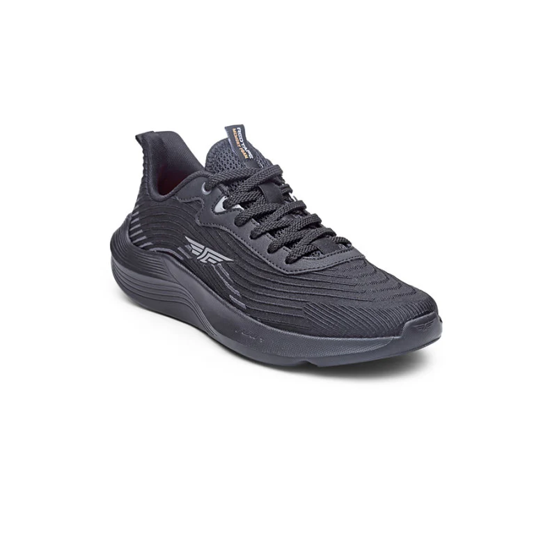 Men's Black Walking Shoes - Image 2
