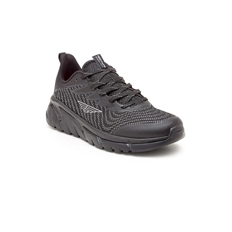 Men Black Walking Shoes - Image 2
