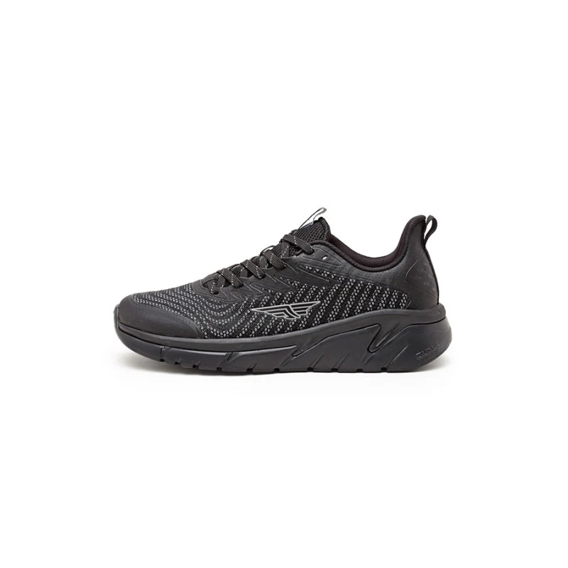 Men Black Walking Shoes - Image 4