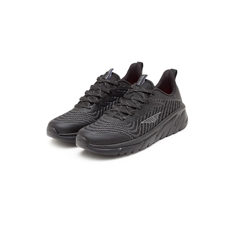 Men Black Walking Shoes - Image 5