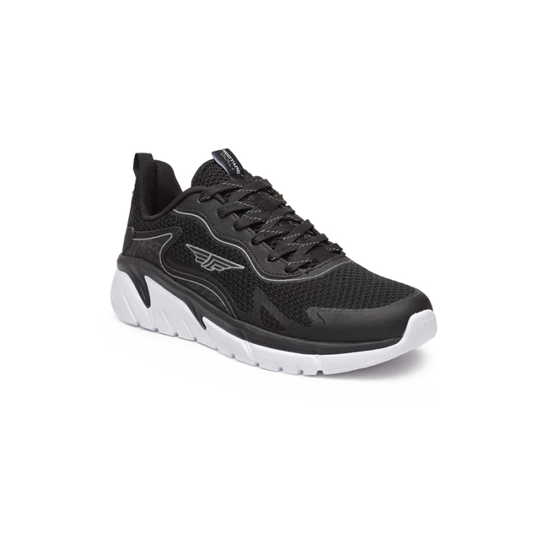 Men's Black Walking Shoes - Image 2
