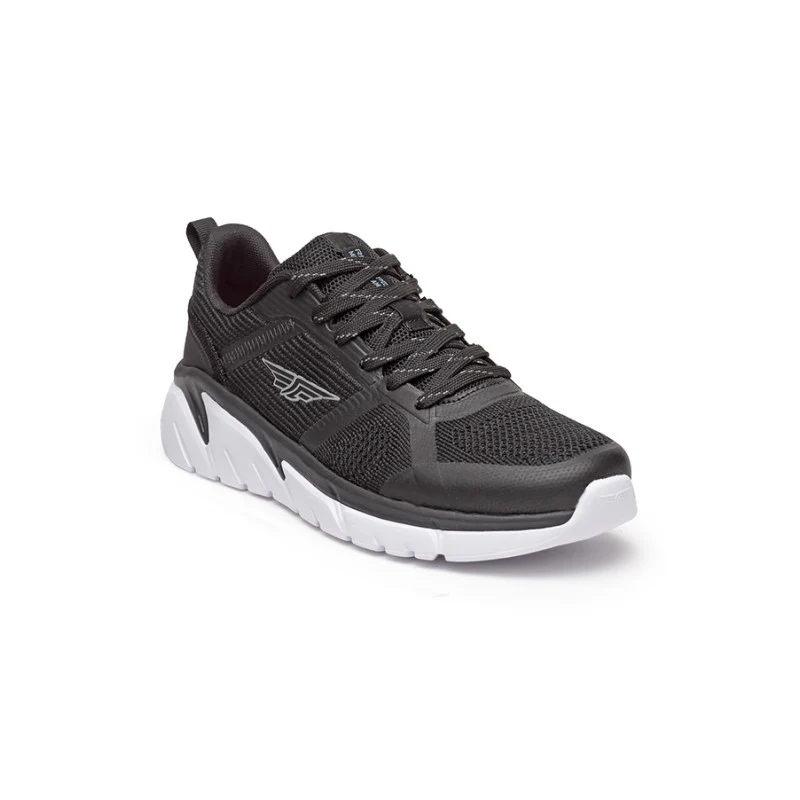 Men Black Walking Shoes - Image 2