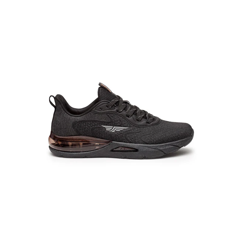 Men's Black Walking Shoes - Image 3