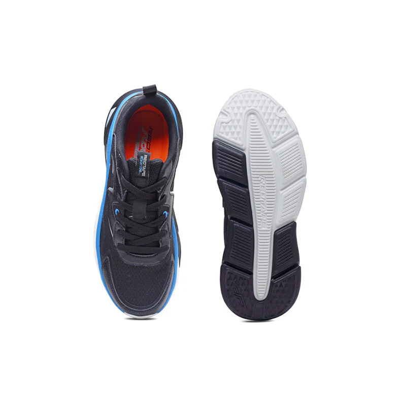 RedTape Men's Black Walking Shoes - Image 6