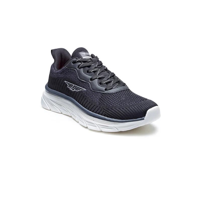 Men's Black Walking Shoes - Image 2