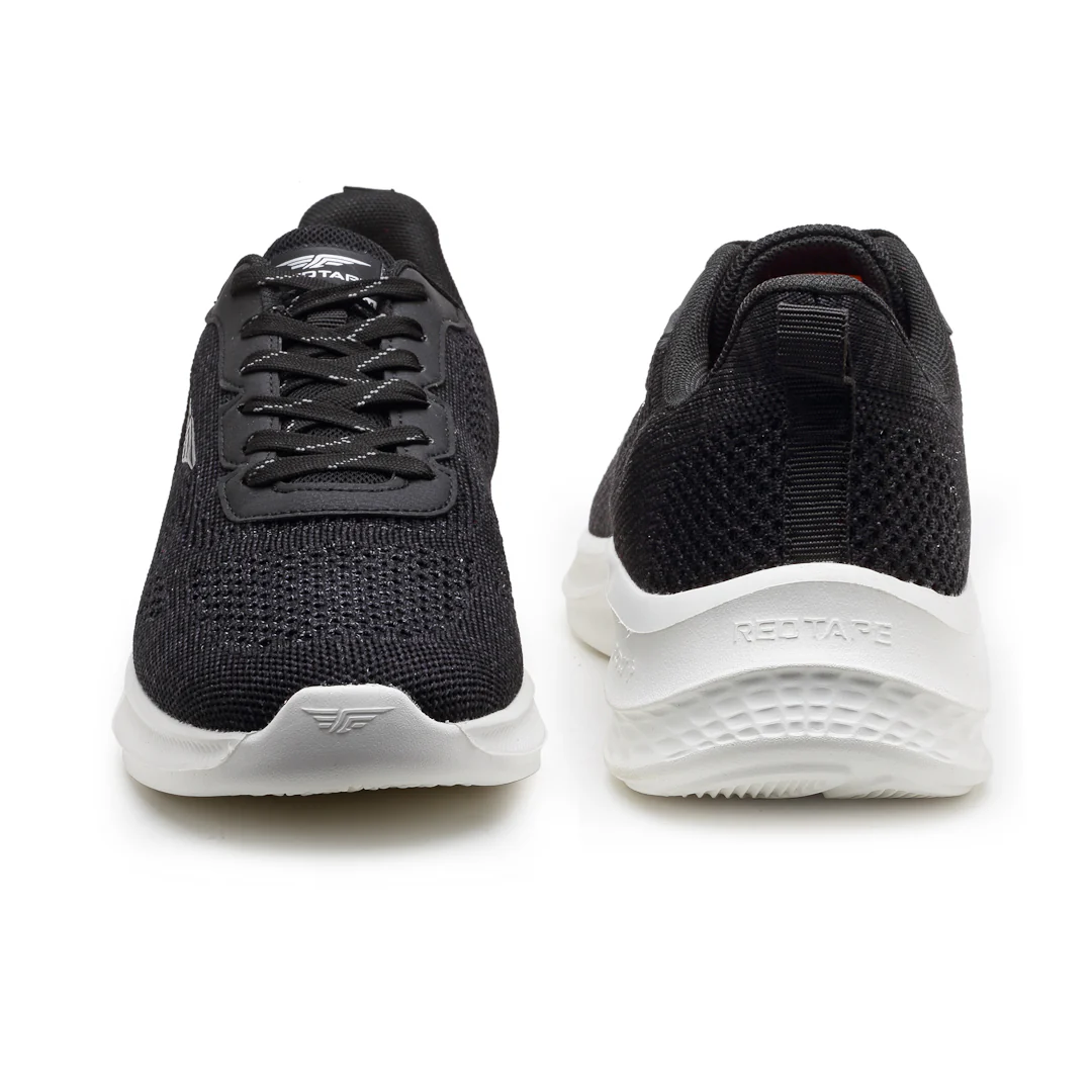 Men's Black Walking Shoes - Image 4