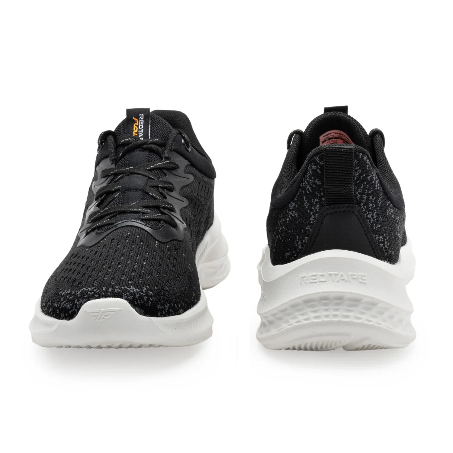 Men Black Walking Shoes - Image 4