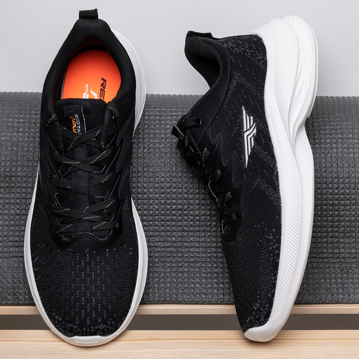 Men Black Walking Shoes - Image 6