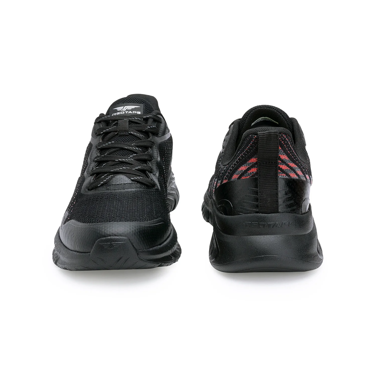 Men Black Walking Shoes - Image 4