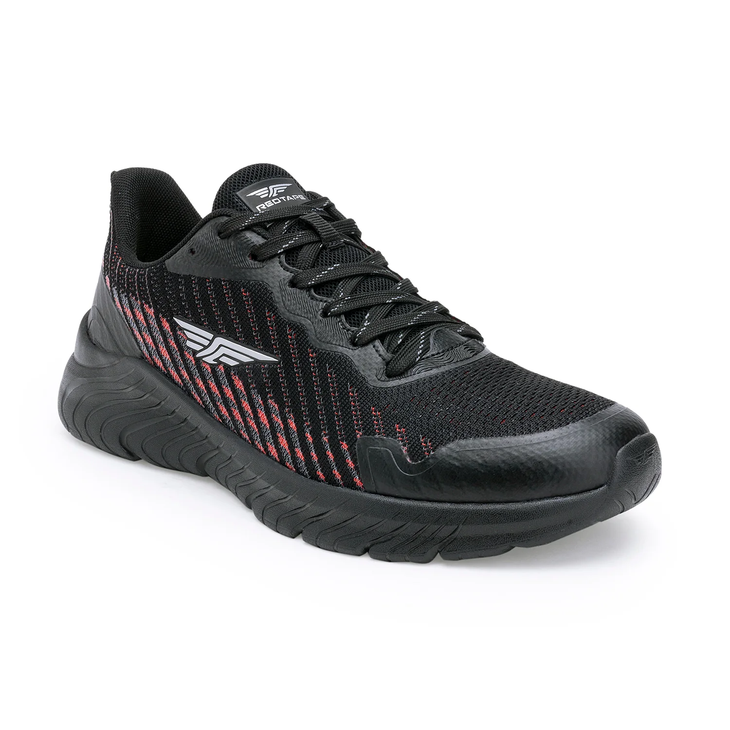 Men Black Walking Shoes - Image 7