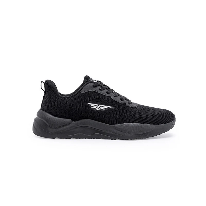 Men's Black Walking Shoes - Image 3
