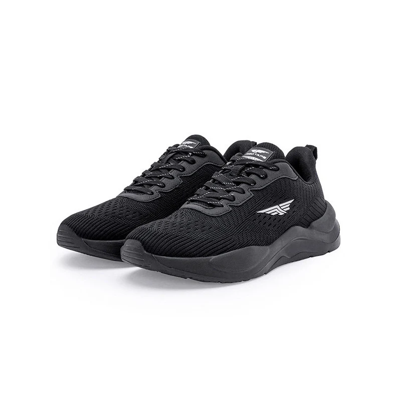 Men's Black Walking Shoes - Image 5