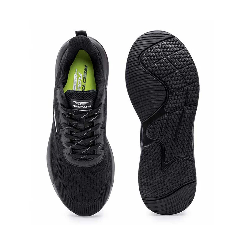 Men's Black Walking Shoes - Image 6